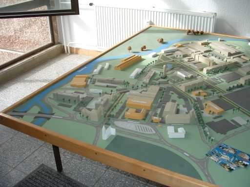 Industrial area model