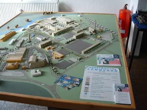 Industrial area model